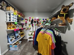 Dog treats supplements and accessories at Marsh Run Kennels shop