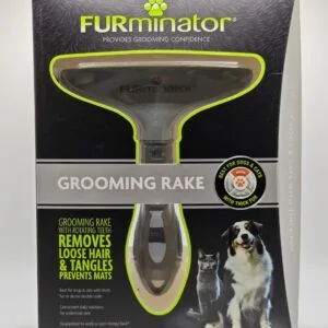 FURminator Grooming Rake for Dogs & Cats