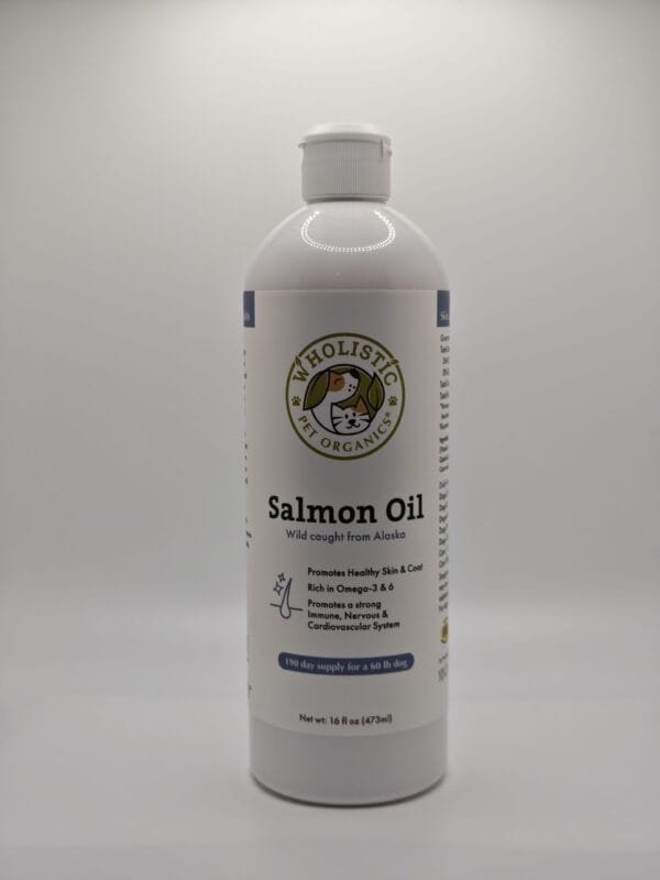 Wholistic Pet Organics Alaskan Salmon Oil 190 Day Supply