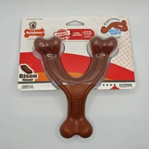 Nylabone Power Chew Bison Flavor Dog Chew Toy