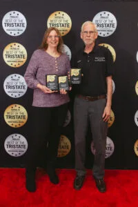 Bart & Betsy 2026 Best of Tristate Award "Bart and Betsy Stevens founders of Marsh Run Kennels Waynesboro PA