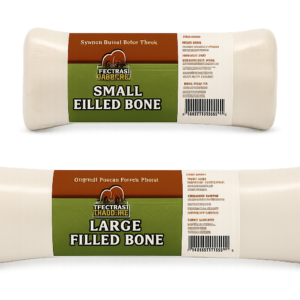 Redbarn Peanut Butter Filled Bone for Dogs (3" & 6")