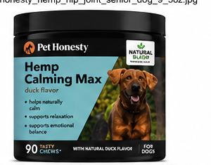 Pet Honesty Hemp Calming Max Duck – 9.5 oz