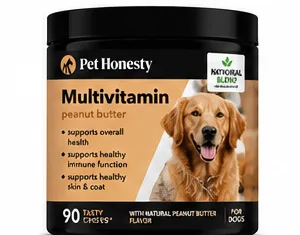 Pet Honesty Multivitamin 10-in-1 Peanut Butter – 90 ct